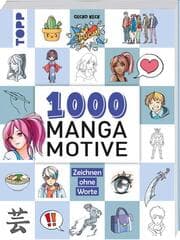 Cover von 1000 Manga Motive zeichnen