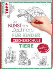 Cover von Die Kunst des Zeichnens für Kinder Zeichenschule - Tiere
