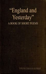 Cover von England and Yesterday