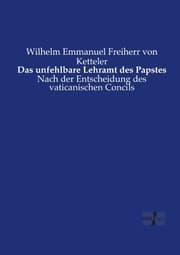 Cover von Das unfehlbare Lehramt des Papstes