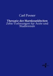 Cover von Therapie der Harnkrankheiten