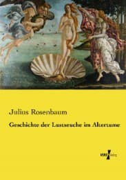 Cover von Geschichte der Lustseuche im Altertume