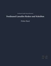 Cover von Ferdinand Lassalles Reden und Schriften