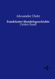Cover von Frankfurter Handelsgeschichte