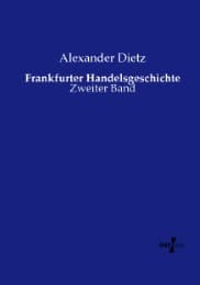 Cover von Frankfurter Handelsgeschichte