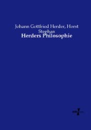 Cover von Herders Philosophie