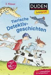 Cover von Duden Leseprofi - Tierische Detektivgeschichten