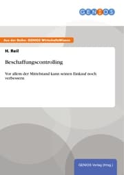 Cover von Beschaffungscontrolling