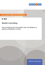 Cover von Klinik-Controlling