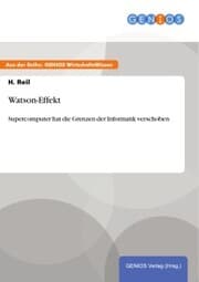 Cover von Watson-Effekt
