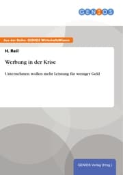 Cover von Werbung in der Krise
