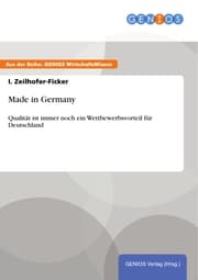 Cover von Made in Germany
