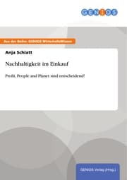 Cover von Nachhaltigkeit im Einkauf