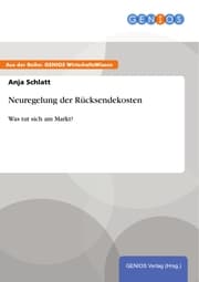 Cover von Neuregelung der Rücksendekosten