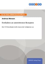 Cover von Festhalten an umstrittenen Rezepten