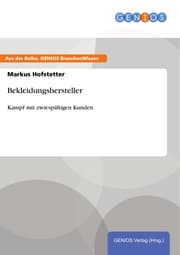 Cover von Bekleidungshersteller