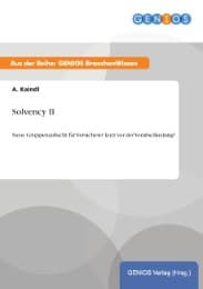 Cover von Solvency II