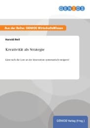 Cover von Kreativität als Strategie