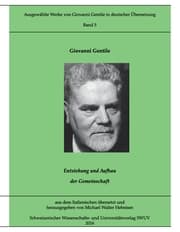 Cover von Entstehung und Aufbau der Gemeinschaft