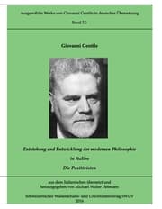 Cover von Entstehung und Entwicklung der modernen Philosophie in Italien