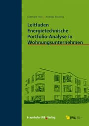 Cover von Leitfaden Energietechnische Portfolio-Analyse in Wohnungsunternehmen.
