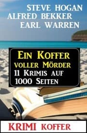 Cover von Ein Koffer voller Mörder: Krimi Koffer 11 Krimis auf 1000 Seiten