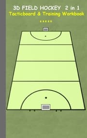 Cover von 3D Field Hockey 2 in 1 Tacticboard and Training Book