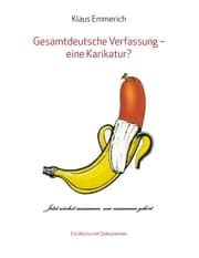Cover von Gesamtdeutsche Verfassung - eine Karikatur?