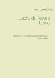 Cover von ....ach, du liewes Lewe