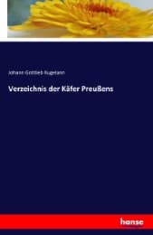 Cover von Verzeichnis der Käfer Preußens