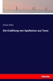 Cover von Die Erzählung von Apollonius aus Tyrus