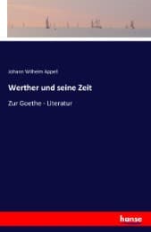 Cover von Werther und seine Zeit