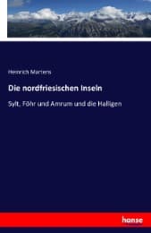 Cover von Die nordfriesischen Inseln