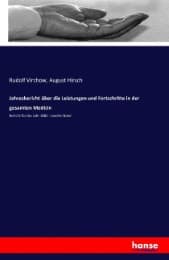 Cover von Jahresbericht über die Leistungen und Fortschritte in der gesamten Medizin