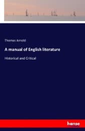 Cover von A manual of English literature