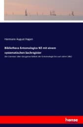 Cover von Bibliotheca Entomologica NZ mit einem systematischen Sachregister