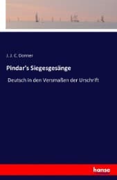 Cover von Pindar's Siegesgesänge