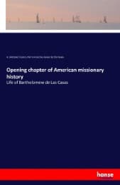 Cover von Opening chapter of American missionary history