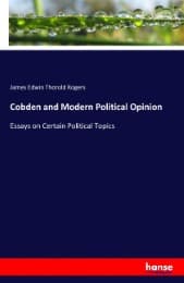 Cover von Cobden and Modern Political Opinion