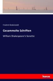 Cover von Gesammelte Schriften