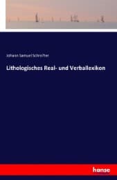 Cover von Lithologisches Real- und Verballexikon