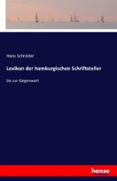 Cover von Lexikon der hamburgischen Schriftsteller