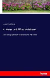 Cover von H. Heine und Alfred de Musset