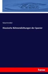 Cover von Klassische Bühnendichtungen der Spanier
