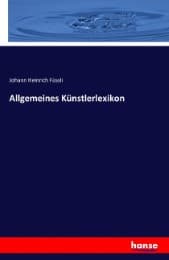 Cover von Allgemeines Künstlerlexikon