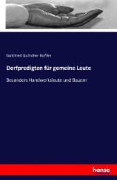 Cover von Dorfpredigten für gemeine Leute