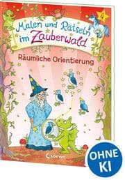 Cover von Malen und Rätseln im Zauberwald - Räumliche Orientierung