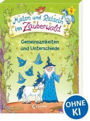 Cover von Malen und Rätseln im Zauberwald - Gemeinsamkeiten und Unterschiede