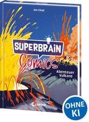 Cover von Superbrain-Comics - Abenteuer Vulkane