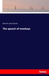 Cover von The speech of monkeys